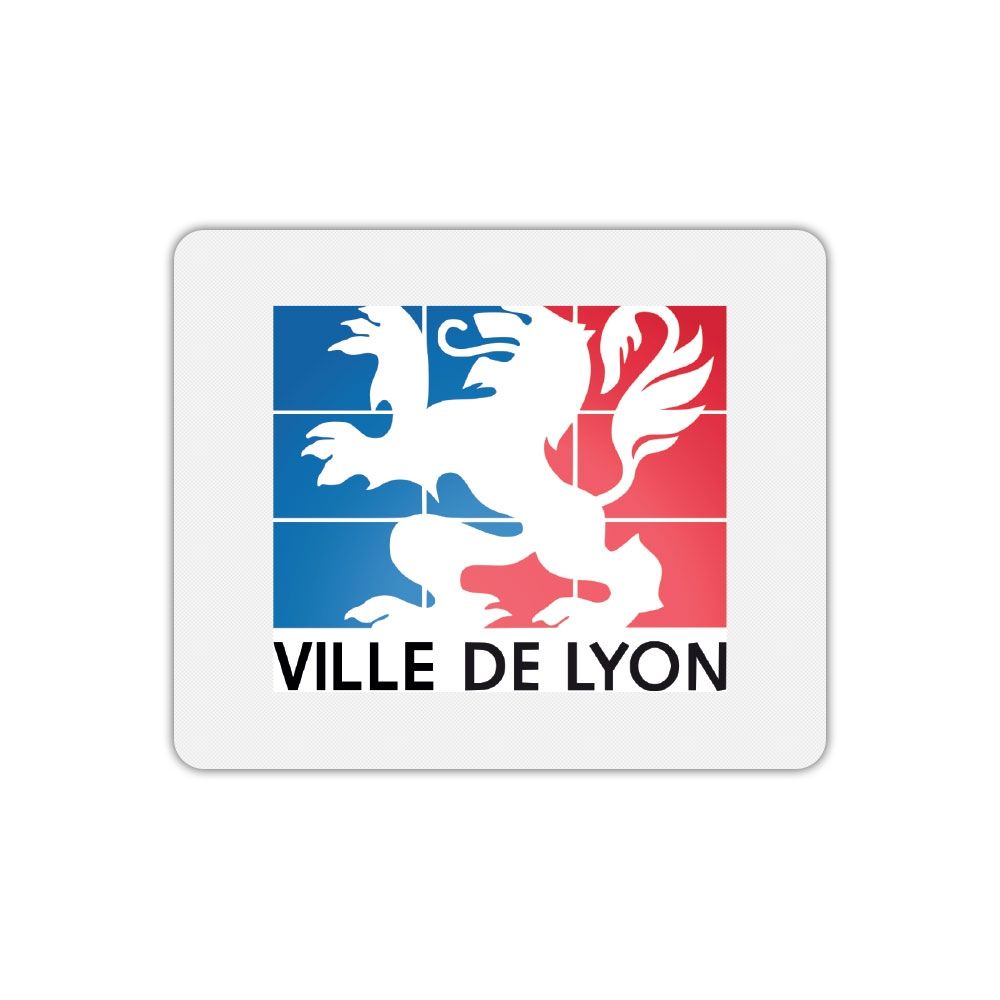 Mouse Pad Lyon Flag, Mygoodprice