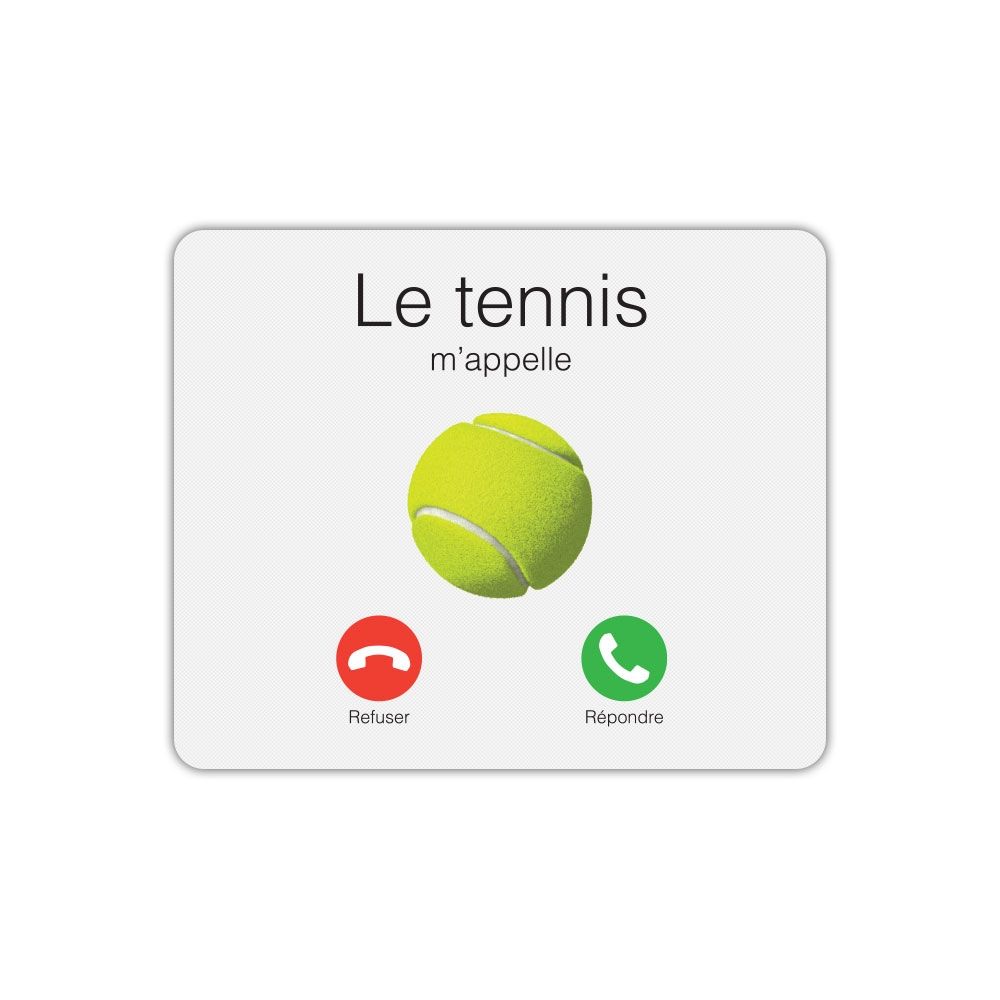 Mygoodprice Rectangle Mouse Pad - Tennis Calls Me