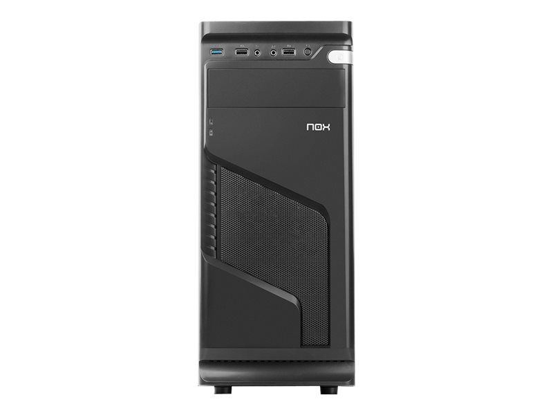 Nox Xtreme LITE020 Tour - 500W ATX - Black - USB/Audio