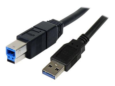 Cable StarTech.com USB 3.0 SuperSpeed - 3 m, Negro