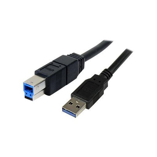 Cable StarTech.com USB 3.0 SuperSpeed - 3 m, Negro