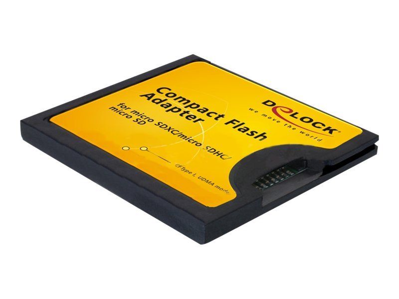 Adaptador Delock Compact Flash - Adaptador de tarjeta microSD