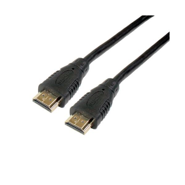 Cable HDMI Accessorio de Neumáticos DCU Avanzado Tecnológico 3 m, Tipo A (Estándar), Negro