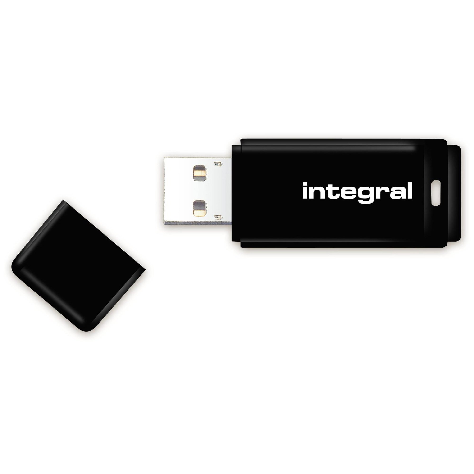 Unidad Flash USB Integral - 32 GB - USB 2.0 - Negro