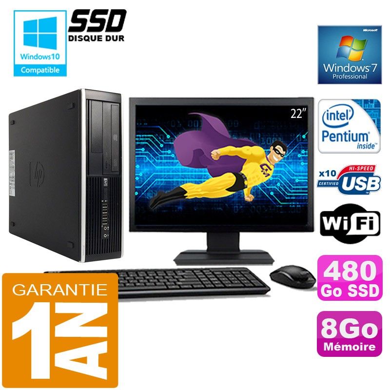 Ordinateur de bureau HP Compaq Elite 8300 SFF