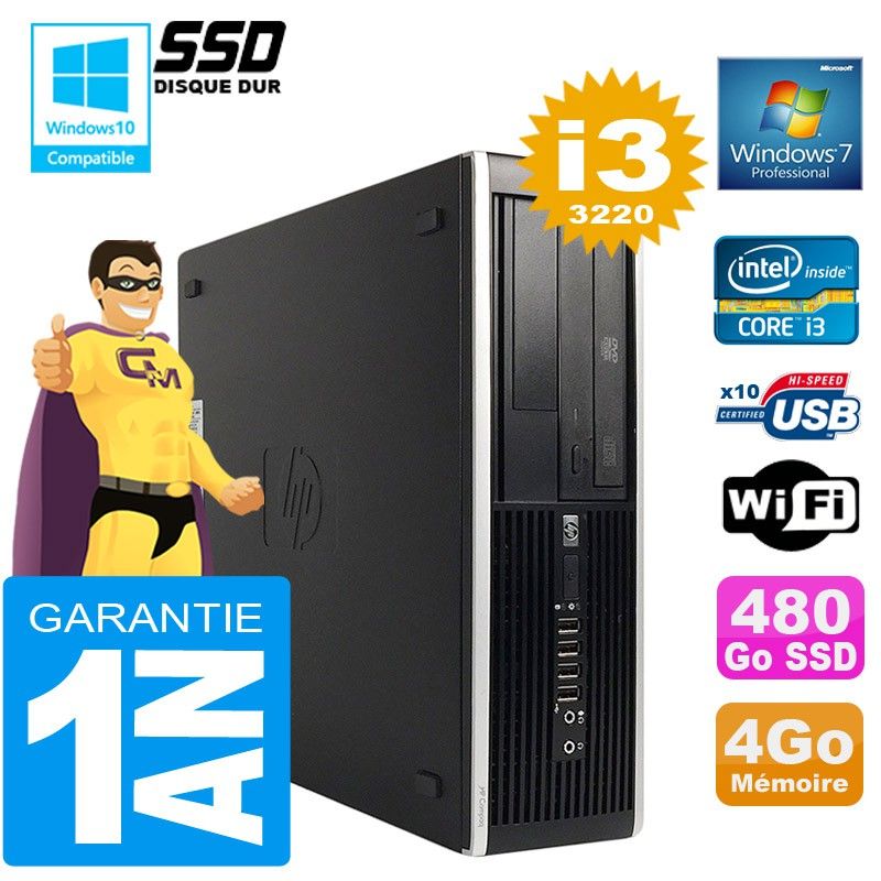 Ordinateur de bureau HP Compaq 8300 SFF