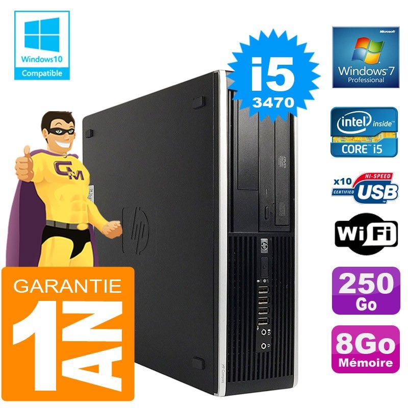 Ordinateur de bureau HP Compaq 8300 SFF