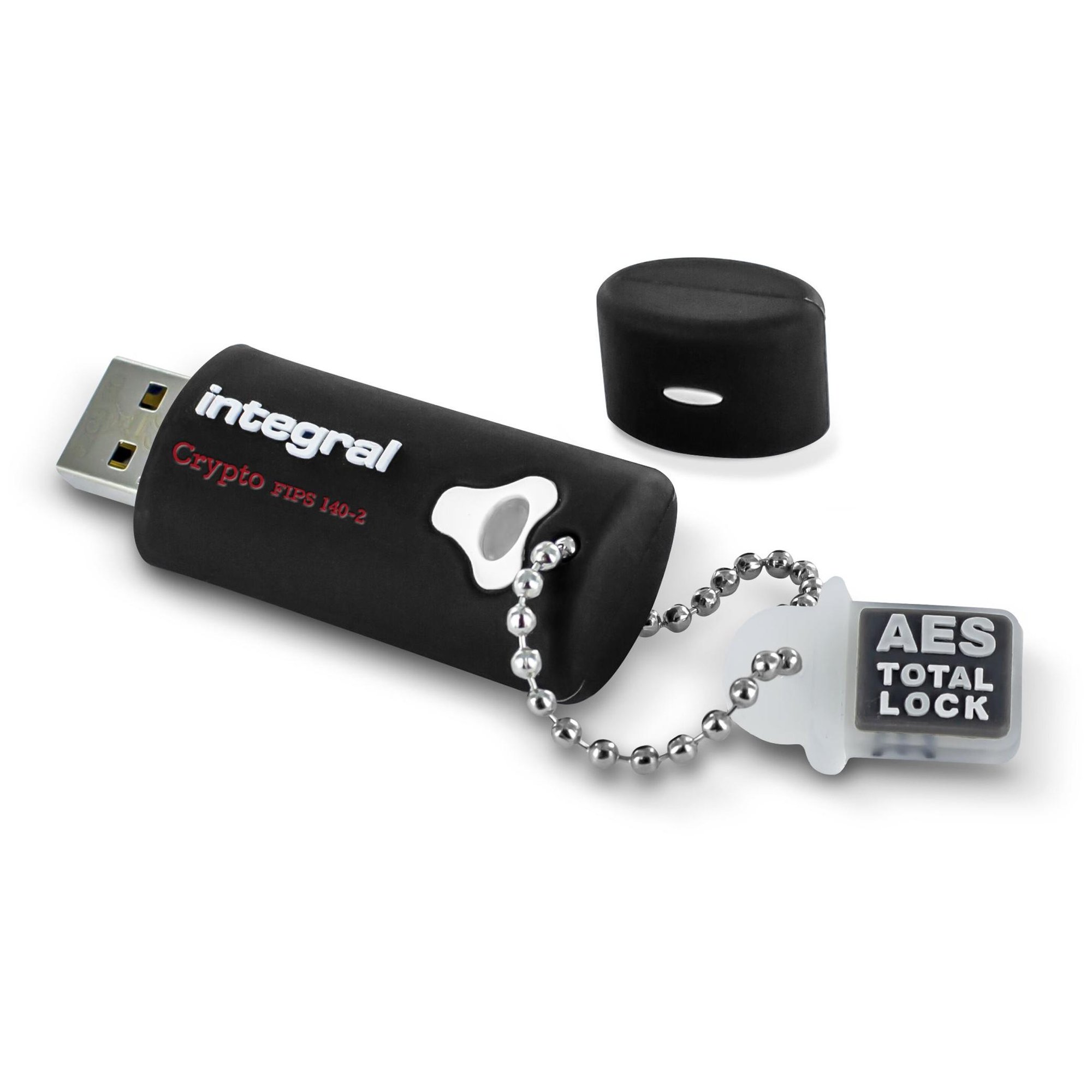 Unidad USB Criptada Integral Memory - 8 GB - Cumple con la norma FIPS 140-2, Nivel 2 - USB 3.0