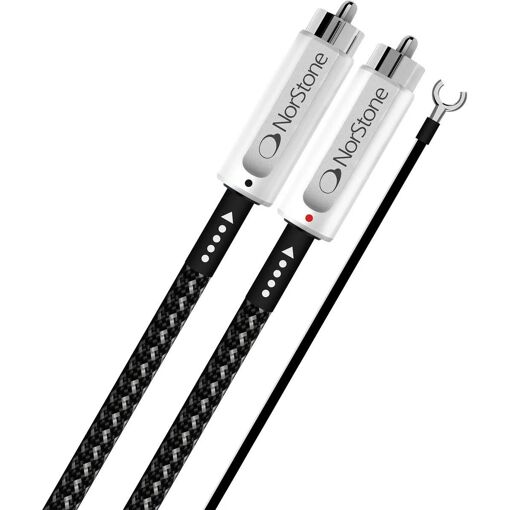 NorStone 2 x RCA M/M Cable with Ground - 0.6m