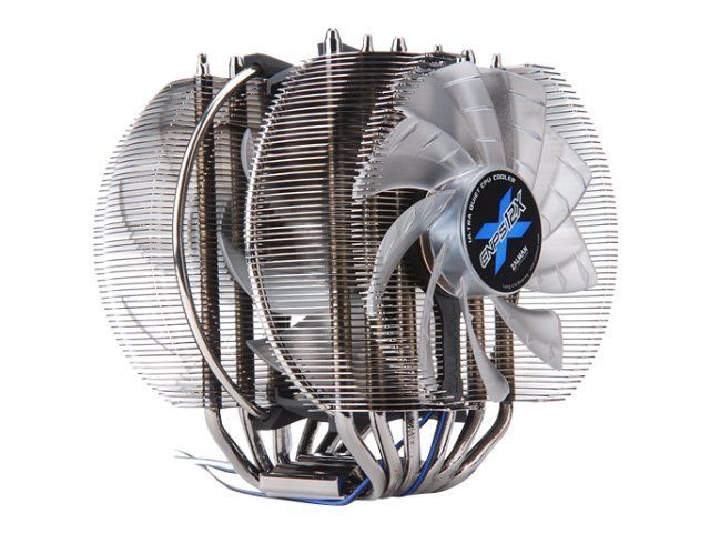 Refrigerador de procesador Zalman CNPS-12X - (Compatible con: LGA775, LGA1156, AM2, AM2+, LGA1366, AM3, LGA1155, AM3+, LGA2011, FM1, FM2) - Aluminio y cobre - 120 mm