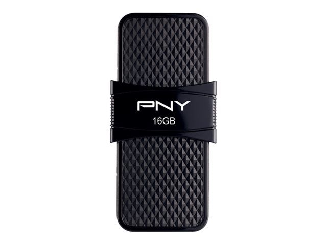 PNY Duo-Link On-the-Go - 16GB USB 3.1/micro USB Flash Drive