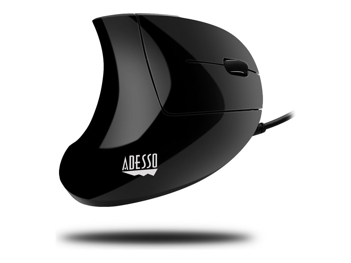 Adesso iMouse E1 Optical Wireless Mouse for Right-Handed Users