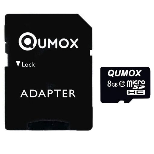 Qumox 8GB MicroSD Card Class 10