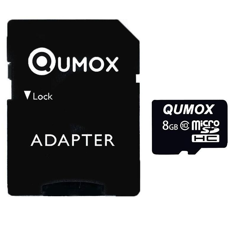 Tarjeta microSD QUMOX de 8 GB Clase 10