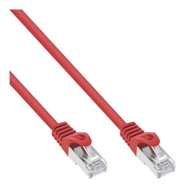 INTOS ELECTRONIC InLine 5m SFTP CAT 5e RJ-45 (M) to RJ-45 (M) Cable, Red