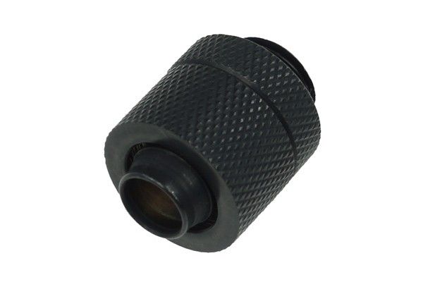 Alphacool Highflow Coupling Piece, 1/4" Black