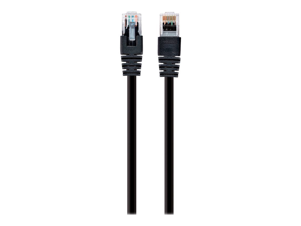 Gembird RJ-45 to RJ-45 Cable - UTP Cat 5e - Molded - Black