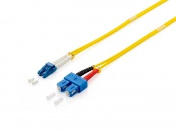 Digital Data Communications Equip Pro Single-Mode ST (M) to Single-Mode ST (M) Cable, 2m, Optical Fiber, Duplex, 9/125 μm, OS2, Halogen-Free, Yellow