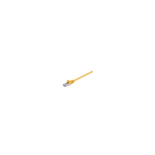 Cable de red Goobay CAT 5e, 2 enchufes RJ45, SF/UTP, blindaje de hoja y trenzado