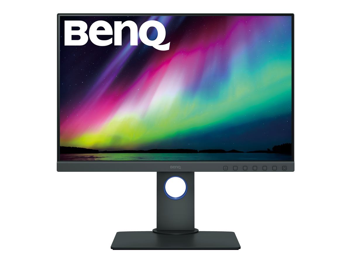 BenQ PhotoVue SW240 - SW Series LED Monitor - 24 inch - 1920 x 1200 @ 60Hz - IPS - 250 cd/m² - 1000:1 - 5ms - HDMI, DVI-D, DisplayPort - Grey