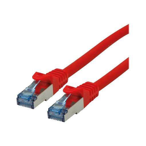 Secomp CAT 6a SFTP Cord - 7.5m RJ-45 (M) to RJ-45 (M) - Red