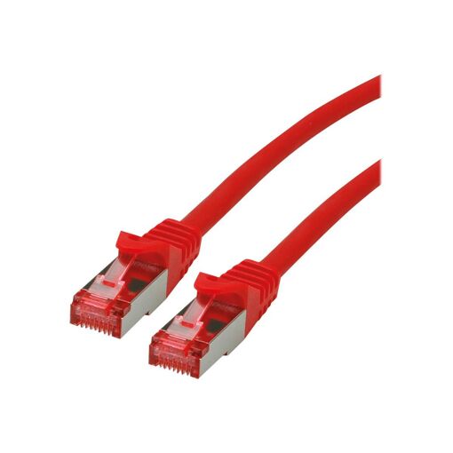 Câble Secomp CAT 6 RJ-45, 30 cm, Rouge