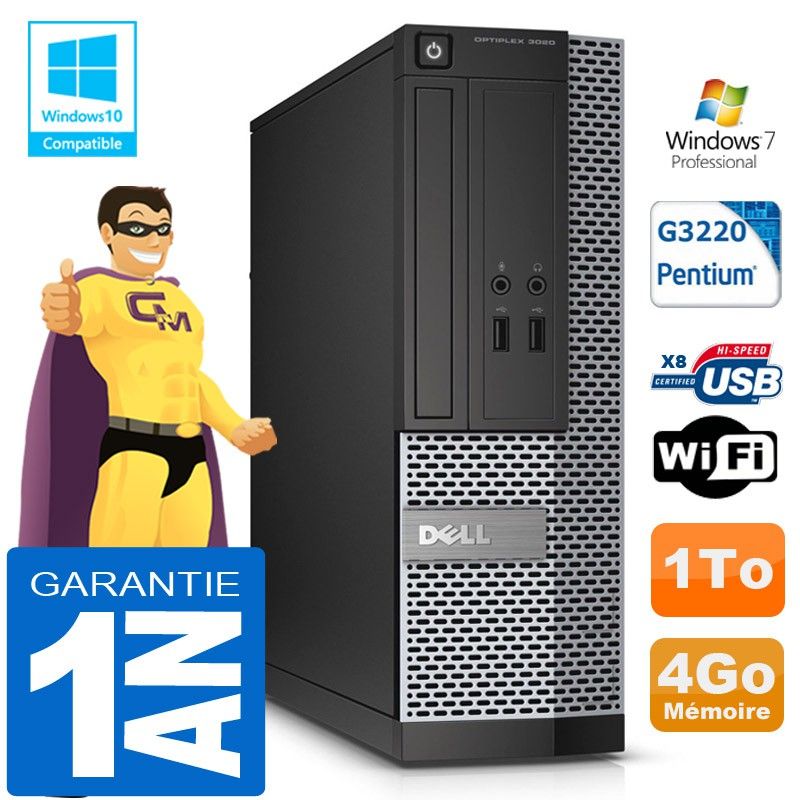 Dell 3020 SFF Desktop PC