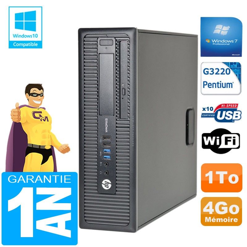 HP EliteDesk 800 G1 SFF Desktop PC