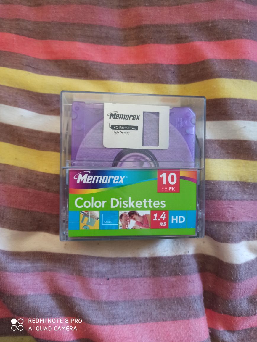 Memorex HD Disks - 10 x 1.44MB Floppy Disks