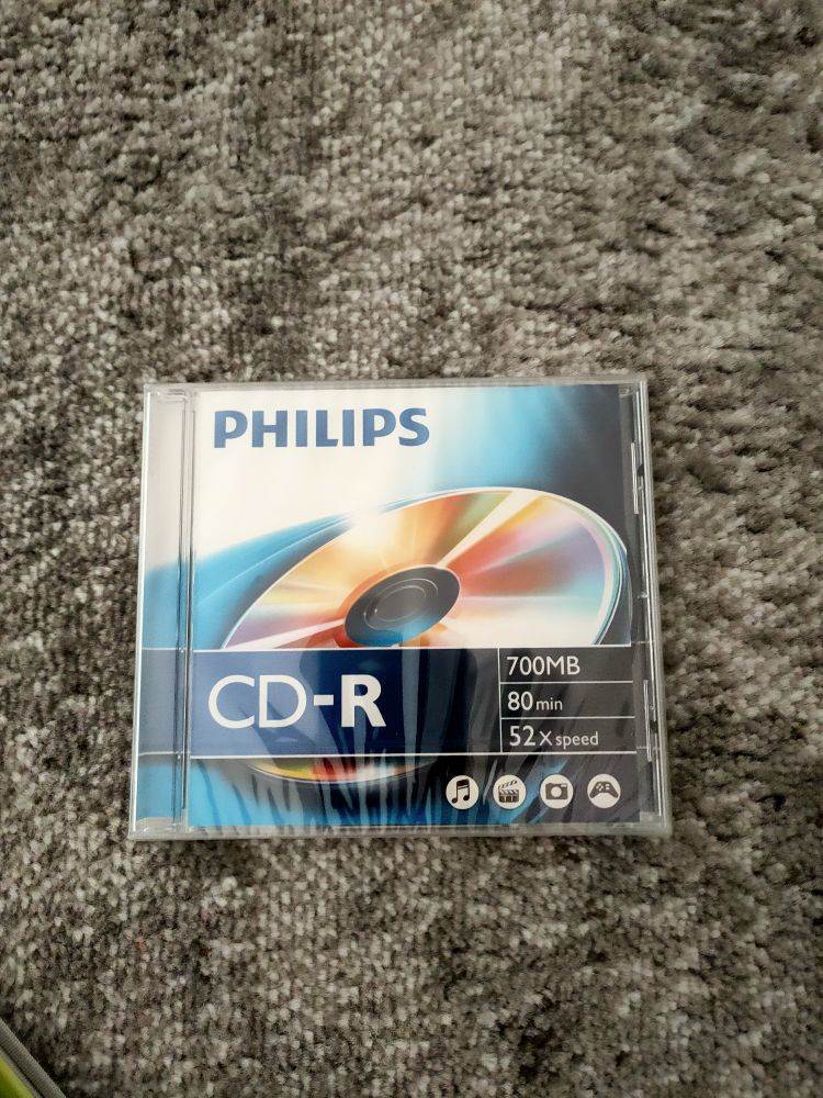 Philips 10x CD-R, 700MB, 80min, 52x Speed