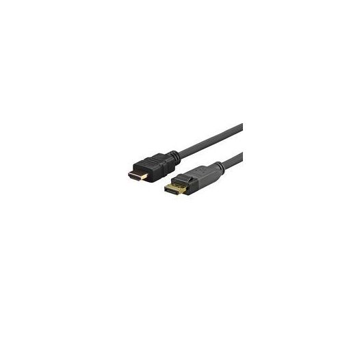 Câble adaptateur VivoLink Pro 3 m DisplayPort vers HDMI, verrouillé, compatible 4K