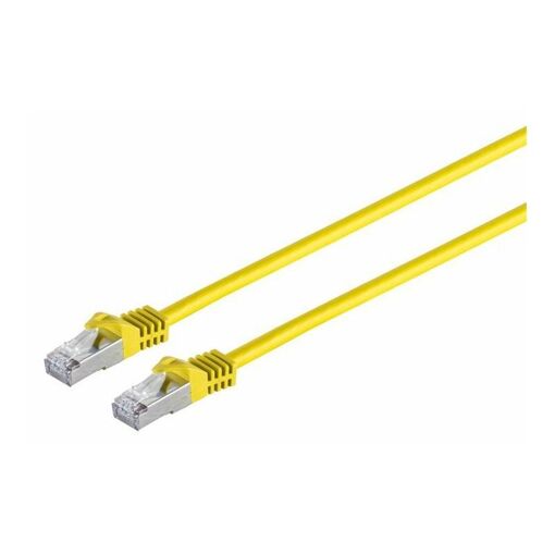 MicroConnect Network Cable - 10m SFTP, PiMF CAT 7 - Yellow