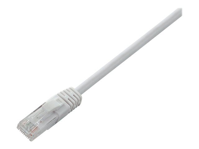 V7 RJ-45 to RJ-45 Cable - 1m - UTP Cat6 - Molded, No Hook - White
