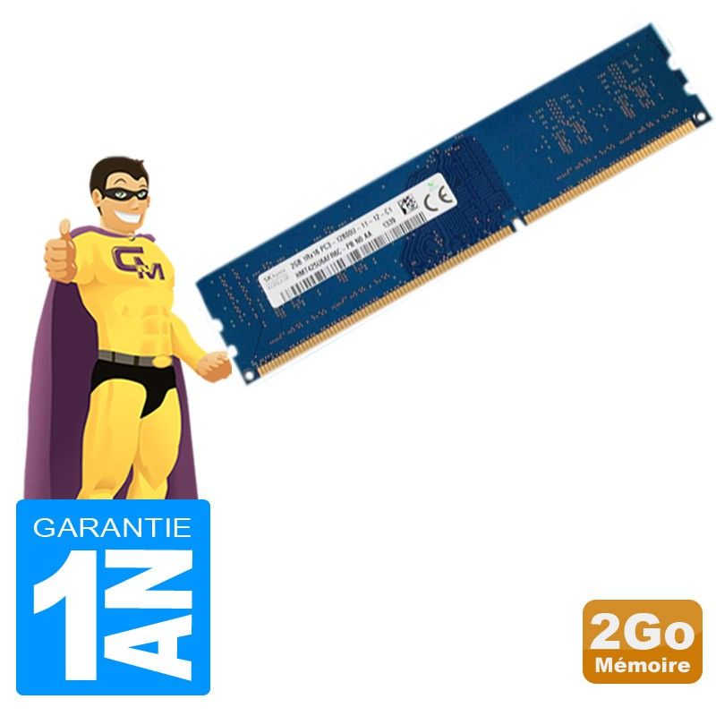 Hynix 2GB RAM HMT425U6AFR6A-PB DDR3 PC3-12800U 1600MHz DIMM
