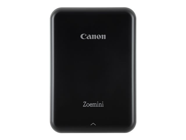 Canon Zoemini Printer - Thermal Sublimation - Color - 50.8 x 76.2 mm - 314 x 400 ppp - Up to 0.83 min/page (Mono) / 0.83 min/page (Color) - Capacity: 10 Sheets - Bluetooth 4.0 - Black