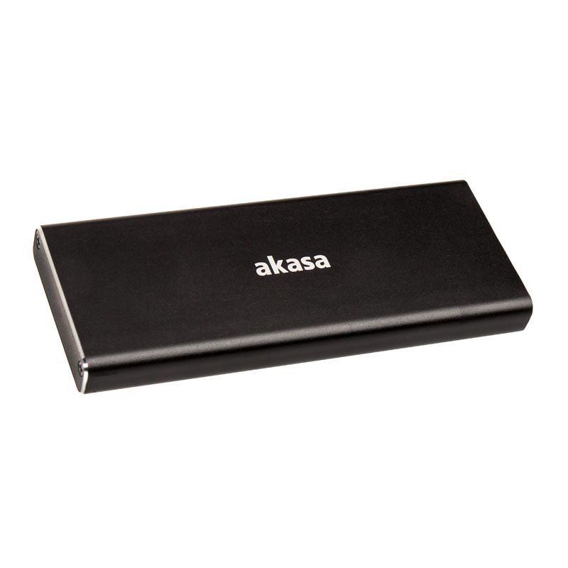 Akasa External USB 3.1 M.2 SSD Enclosure - Black