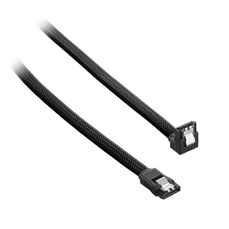 Cable CableMod ModMesh de 90 grados SATA 3 de 30 cm