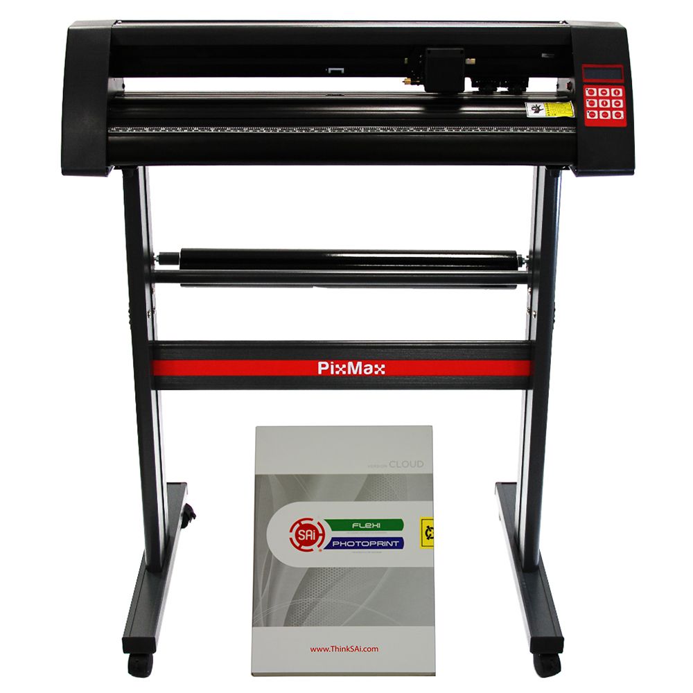 Plotter de corte de vinilo PixMax de 72 cm con ojo óptico y controladores para Windows