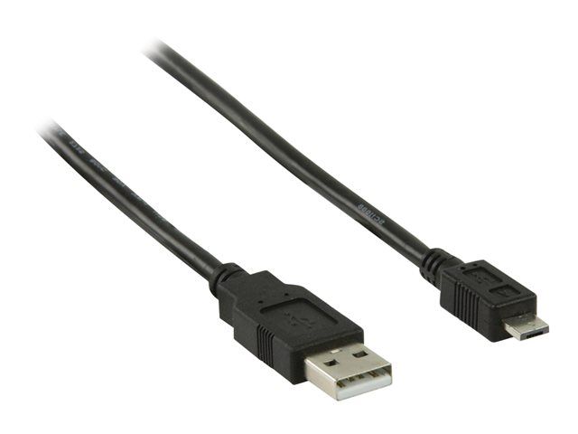 Câble USB Nedis - 2 m, Noir