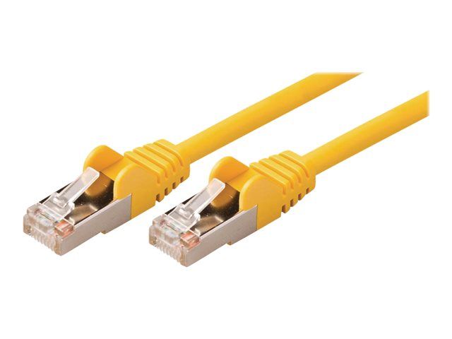 Nedis Network Cable - 20m, RJ-45 (M) to RJ-45 (M), SF/UTP, CAT 5e, Molded Round, Yellow