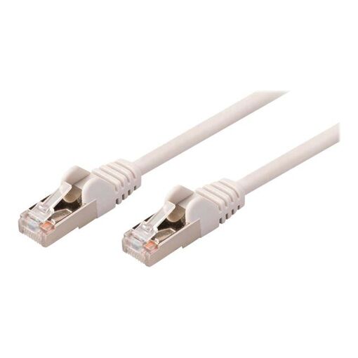 Nedis Network Cable - 50cm, RJ-45 (M) to RJ-45 (M), CAT 5e, Molded Round, Grey