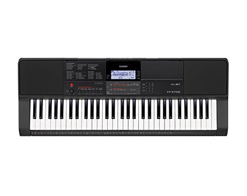 Casio CT-X700 Black Keyboard with Power Supply