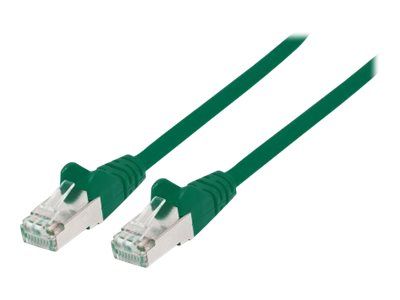 IC Intracom Cat6 Patch Cable, 1m, Green, Snagless