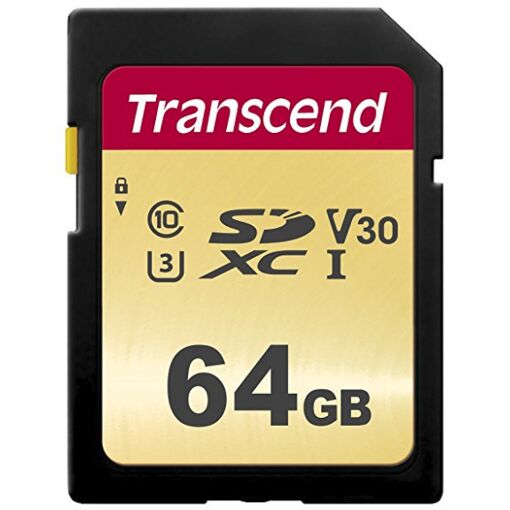 Transcend 64GB UHS-I SDXC Class 10 Memory Card