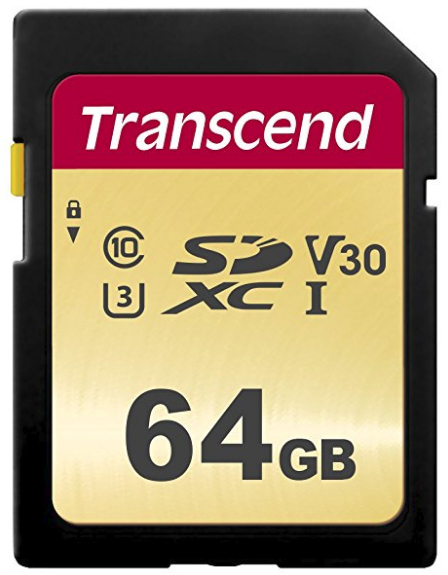 Transcend 64GB UHS-I SDXC Class 10 Memory Card