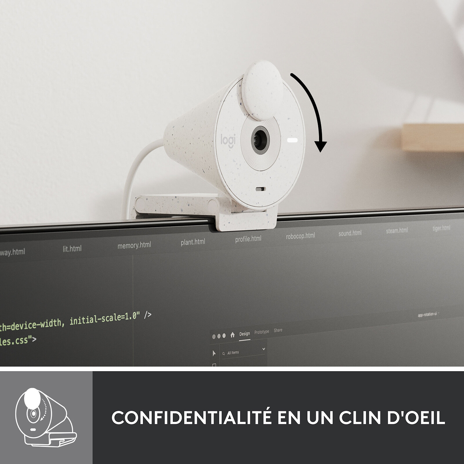 Logitech BRIO 300 (Off White)