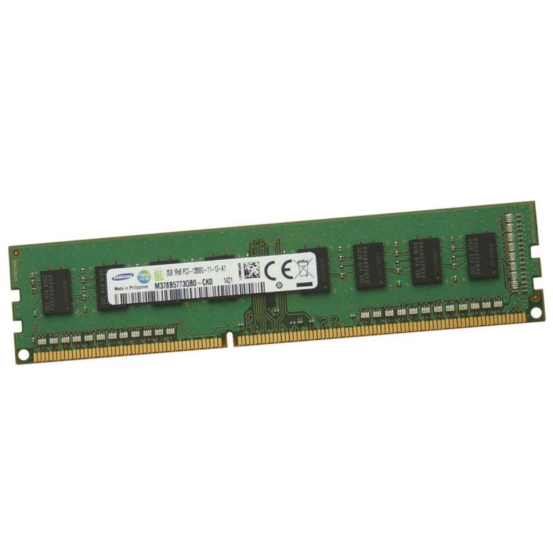 Samsung M378B5773QB0-CK0 240-Pin PC3-12800U DDR3 1600MHz 1Rx8 RAM