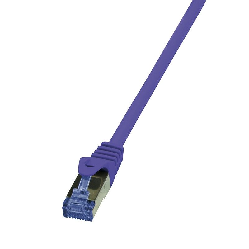2direct Cat6a SFTP Cable, 1m, RJ-45 to RJ-45, Purple