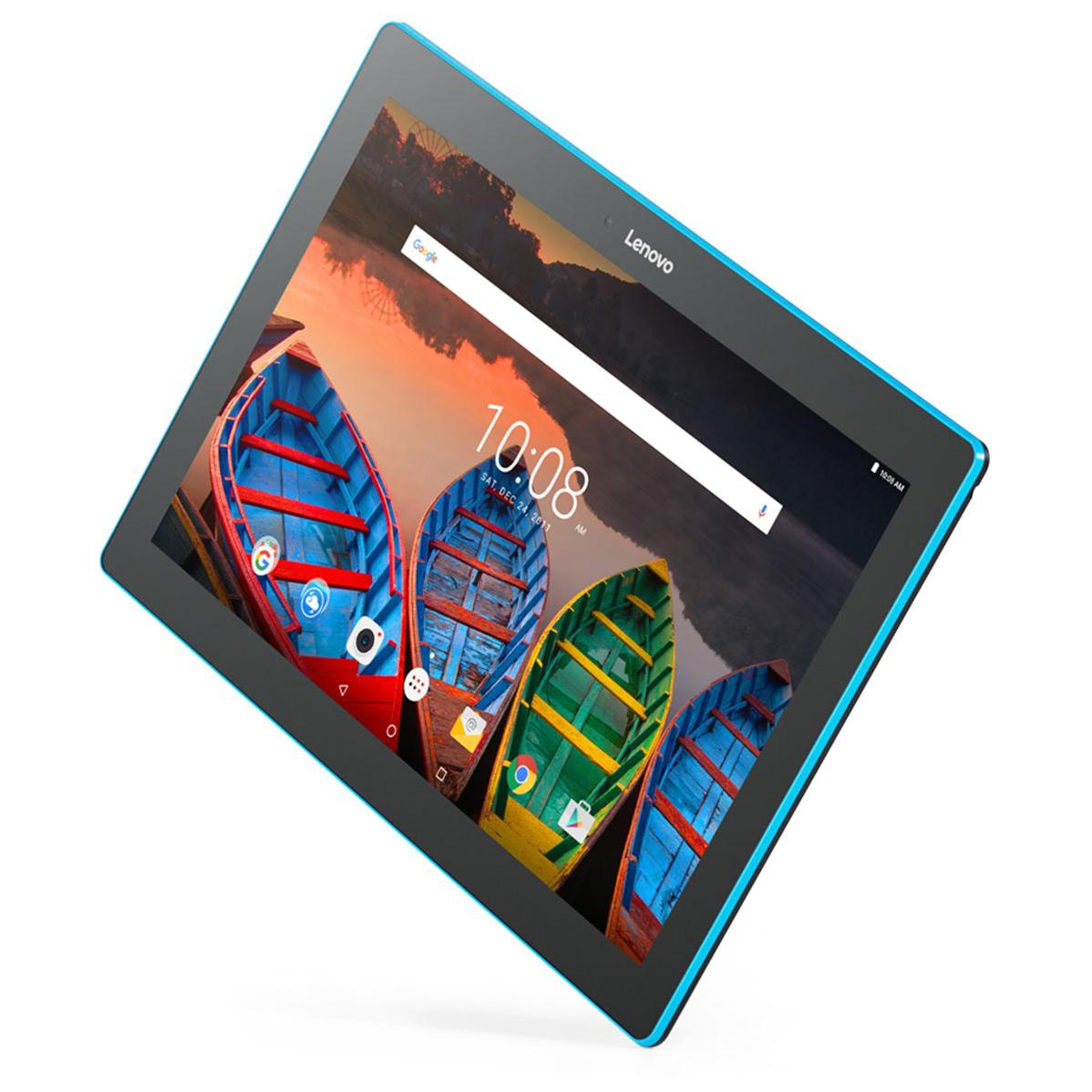 Lenovo Tab 10, Snapdragon 16GB, 10.1" HD, 2GB RAM, Wi-Fi 4, Android 6.0, Black