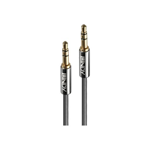 Câble audio Lindy Cromo Line - 3 m - stéréo mini-jack 3,5 mm